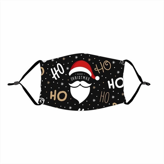 Christmas Mask Christmas Decoration For Home Merry Christmas Gift Xmas Decor Home Decor Christmas Deer Bear New YearNavidad 2020 - CANCOVID