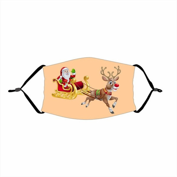 Christmas Mask Christmas Decoration For Home Merry Christmas Gift Xmas Decor Home Decor Christmas Deer Bear New YearNavidad 2020 - CANCOVID