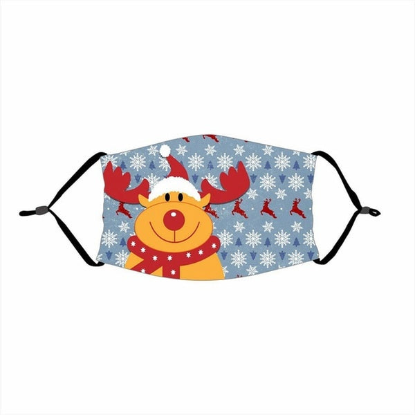 Christmas Mask Christmas Decoration For Home Merry Christmas Gift Xmas Decor Home Decor Christmas Deer Bear New YearNavidad 2020 - CANCOVID