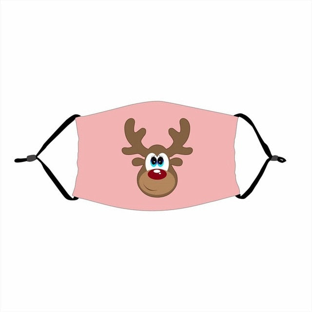 Christmas Mask Christmas Decoration For Home Merry Christmas Gift Xmas Decor Home Decor Christmas Deer Bear New YearNavidad 2020 - CANCOVID