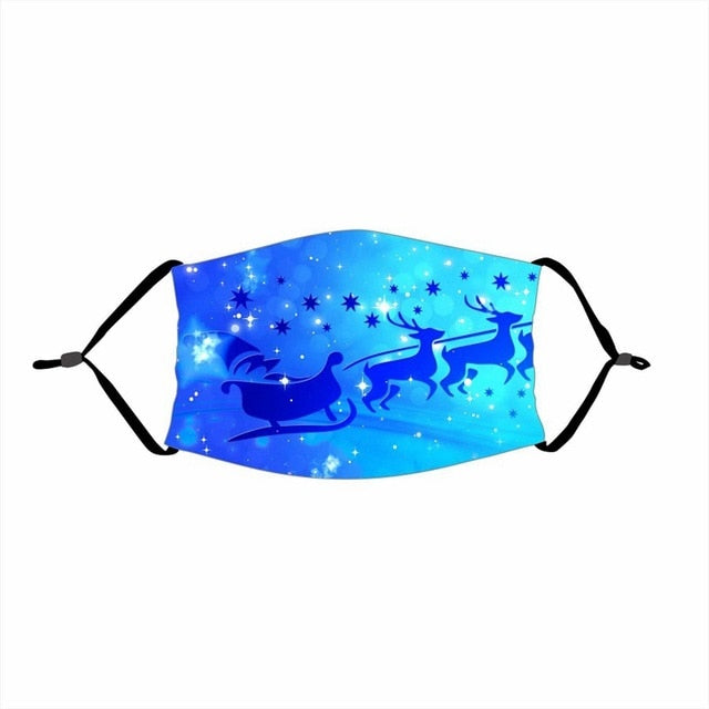 Christmas Mask Christmas Decoration For Home Merry Christmas Gift Xmas Decor Home Decor Christmas Deer Bear New YearNavidad 2020 - CANCOVID