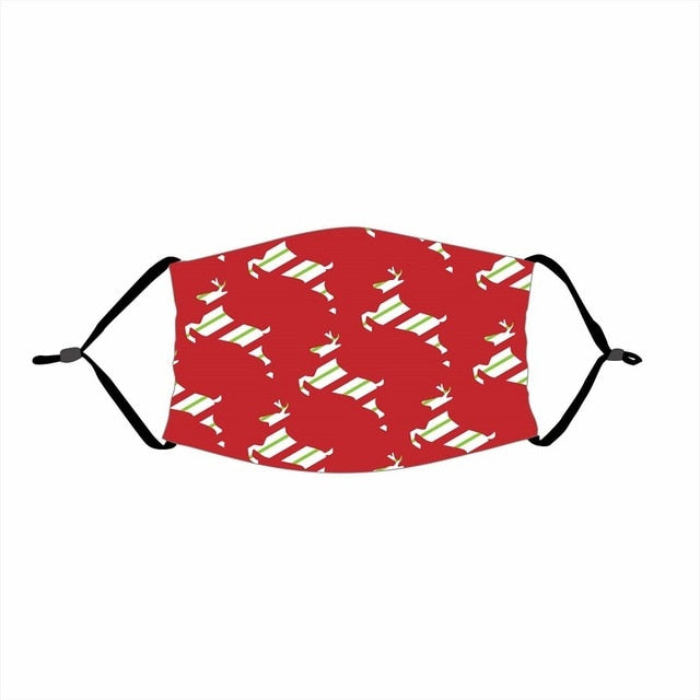 Christmas Mask Christmas Decoration For Home Merry Christmas Gift Xmas Decor Home Decor Christmas Deer Bear New YearNavidad 2020 - CANCOVID