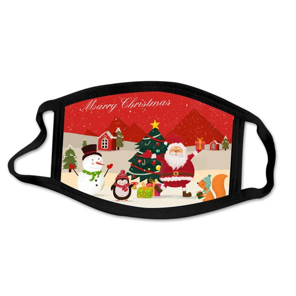 Christmas Mask Christmas Decoration For Home Merry Christmas Gift Xmas Decor Home Decor Christmas Deer Bear New YearNavidad 2020 - CANCOVID