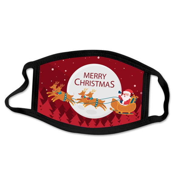 Christmas Mask Christmas Decoration For Home Merry Christmas Gift Xmas Decor Home Decor Christmas Deer Bear New YearNavidad 2020 - CANCOVID