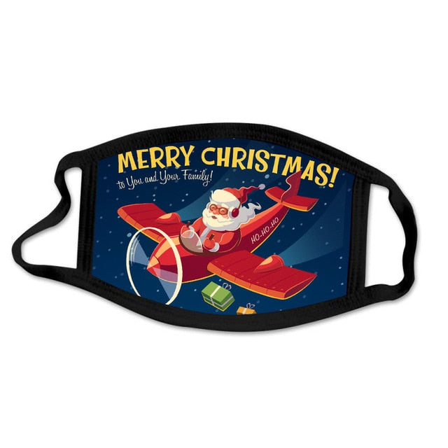 Christmas Mask Christmas Decoration For Home Merry Christmas Gift Xmas Decor Home Decor Christmas Deer Bear New YearNavidad 2020 - CANCOVID