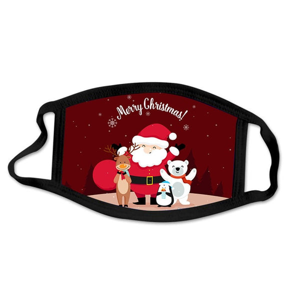 Christmas Mask Christmas Decoration For Home Merry Christmas Gift Xmas Decor Home Decor Christmas Deer Bear New YearNavidad 2020 - CANCOVID