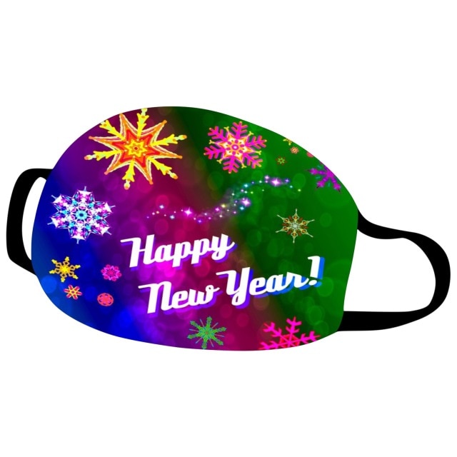 Reusable Colorful Fabric Face Christmas Dustproof Cotton Mask Fashion Washable Outdoor Breathable Face Mask 2021 Mondkapjes #128 - CANCOVID